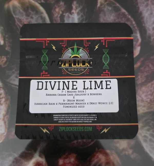 Ziplock Seed - Divine Lime