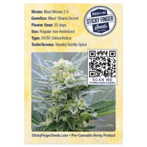 Maui Wowie 2.0 - Sticky Finger Seeds