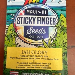 Jah Glory – Sticky Fingers Seeds