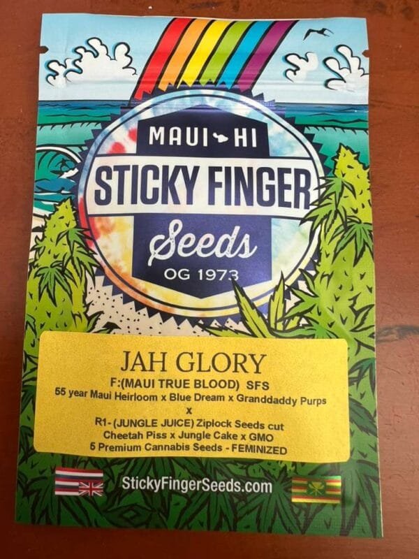 Jah Glory – Sticky Fingers Seeds